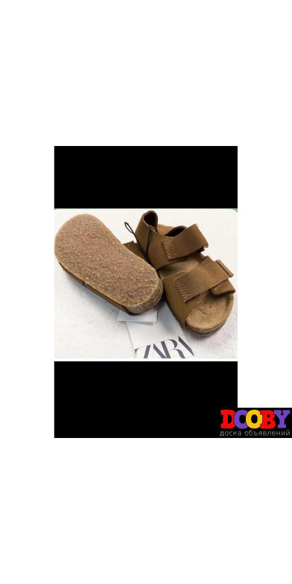 Детские сандалии zara оригинал 24 размер