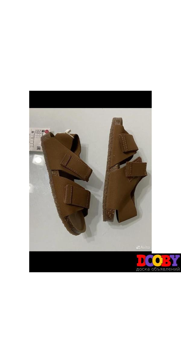 Детские сандалии zara оригинал 24 размер