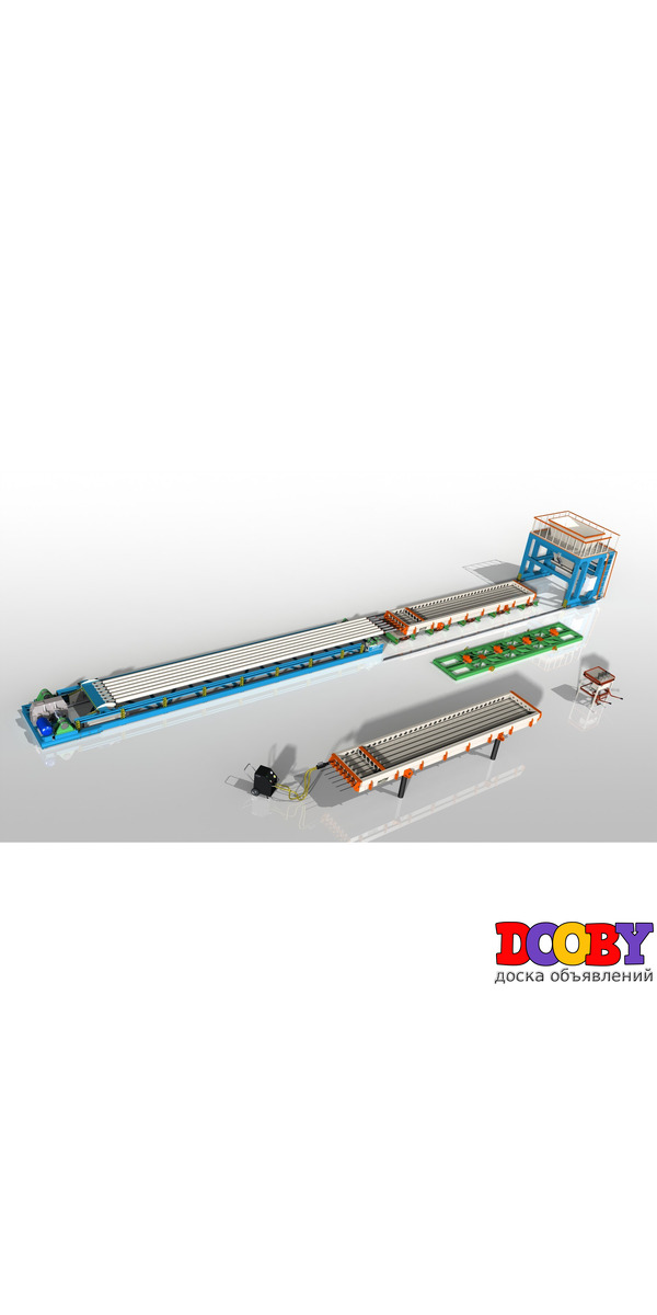 Линия по производству пустотных плит ПК