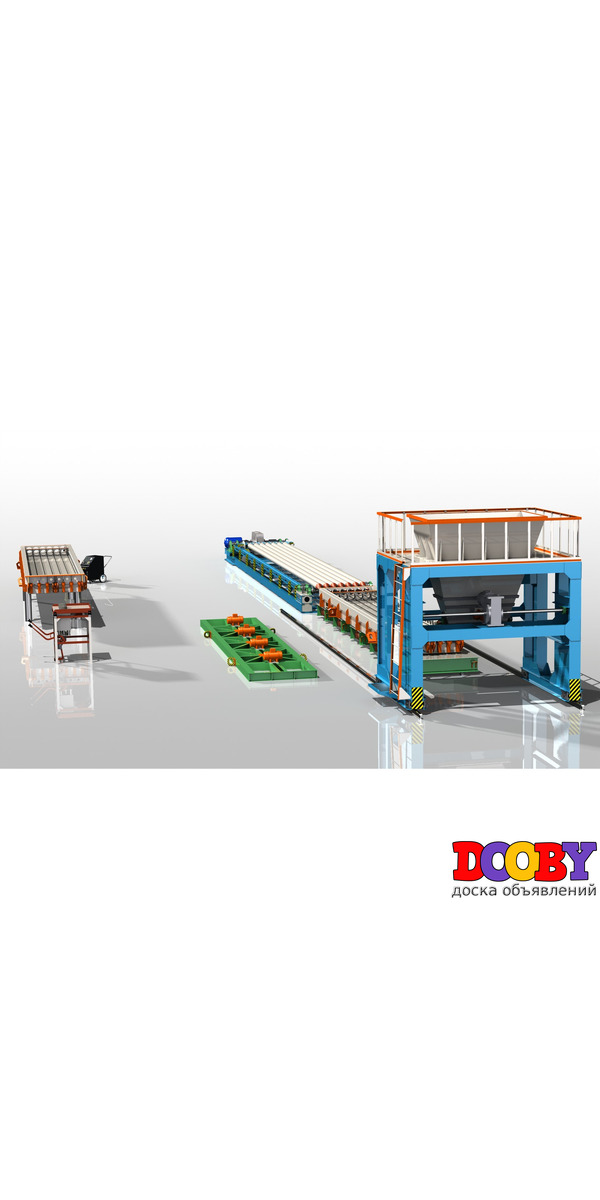 Линия по производству пустотных плит ПК