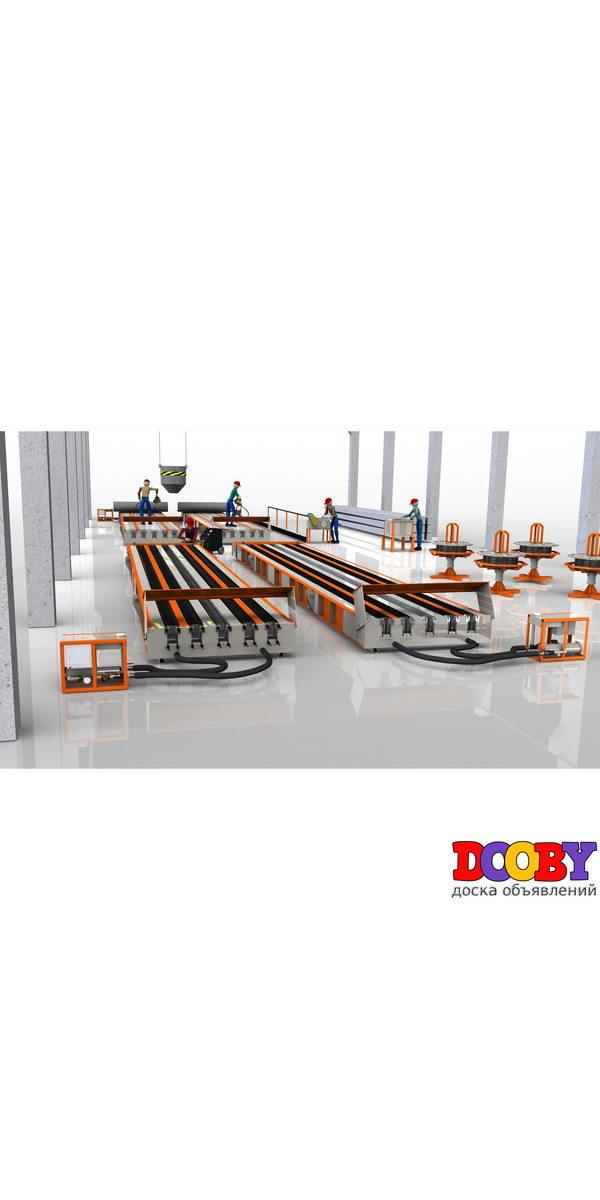 Технологическая линия по производству световых опор СВ